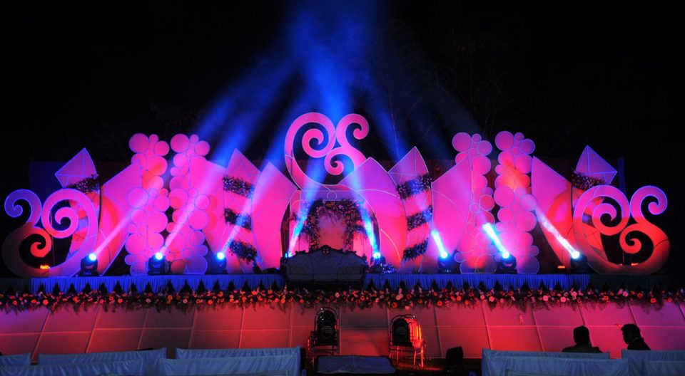 Destination wedding setting for Jaipur