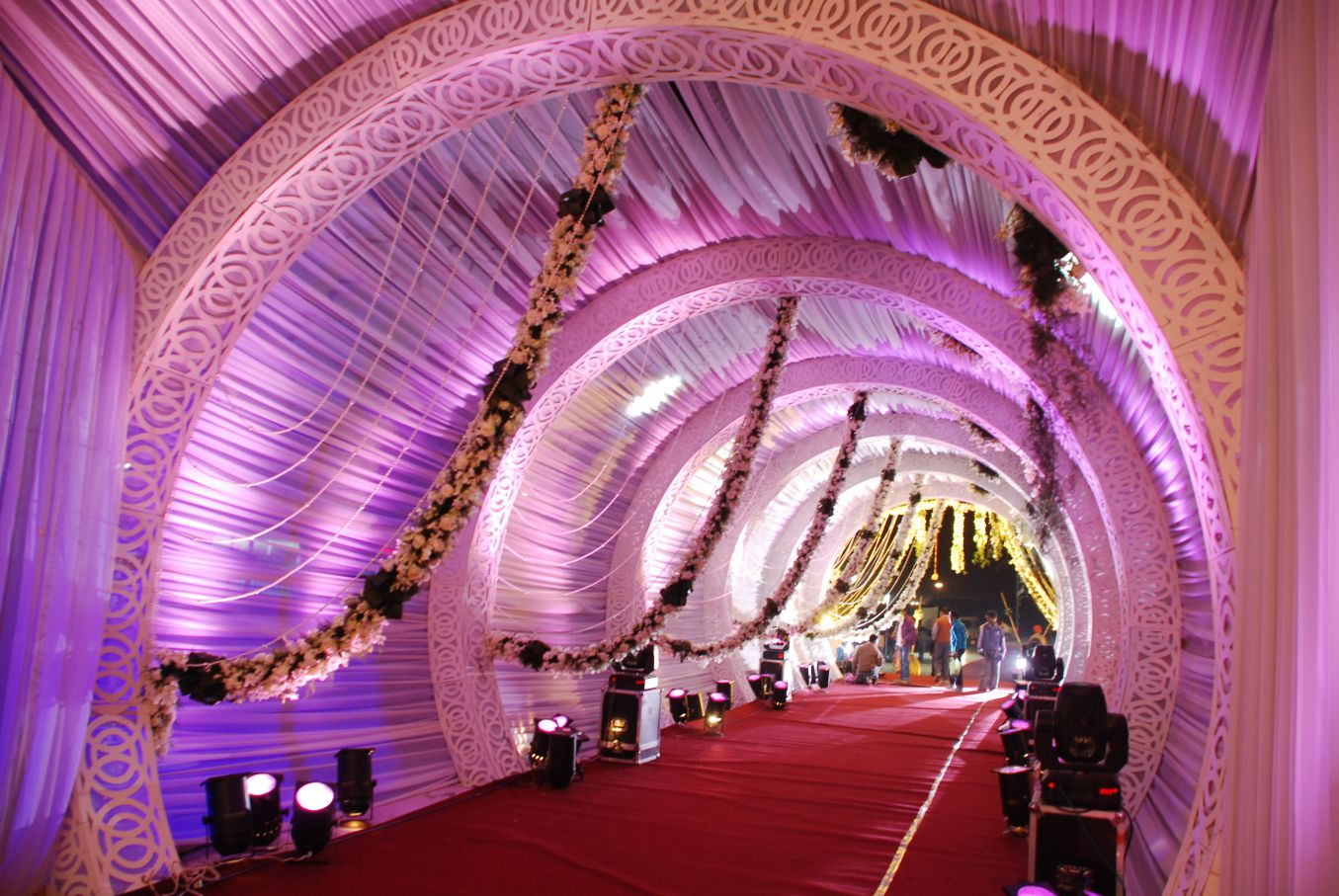 Lighting design and stage wash